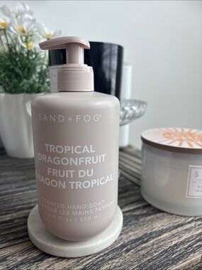 SAND + FOG Tropical Dragonfruit Hand Soap — Soft Blush Pink